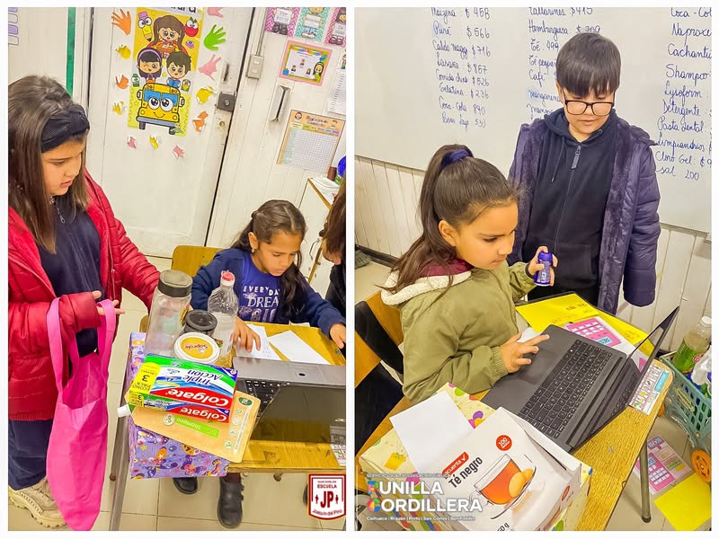 🛒 ¡De Compras y Aprendiendo! 💰  ¡Apertura especial en el "Supermercado Educativo"! 🍎