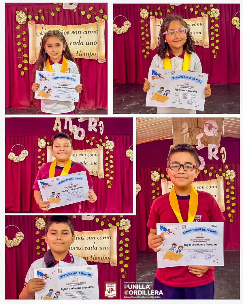 🎊 ceremonia de la Lectura  