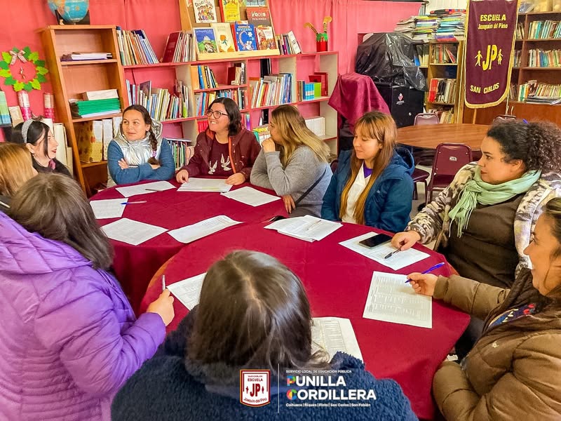 Jornada de Actualización Reformulación PEI “La Ruta Pedagógica de Punilla Cordillera”.