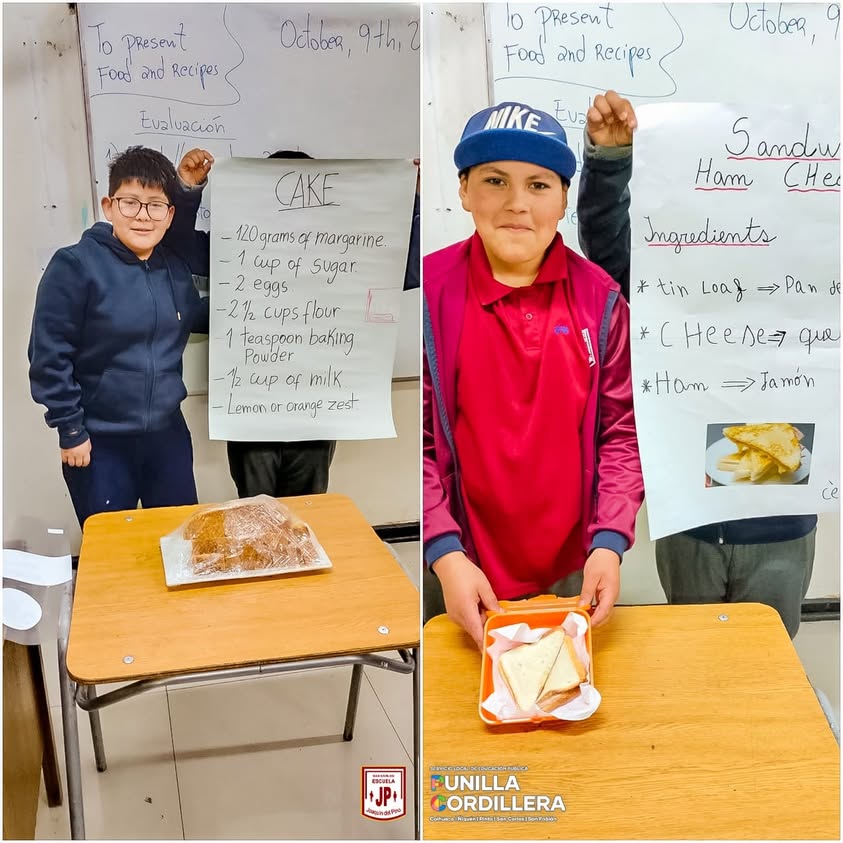 5to año básico Unit: Kids Can Cook!