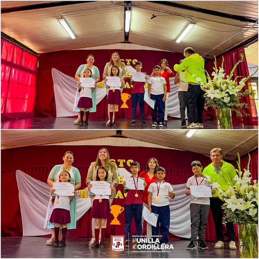 Acto de Premiación Escuela Joaquín del Pino.