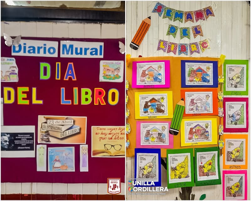 Segundo día de celebraciones del Día del Libro: DIARIOS MURALES.