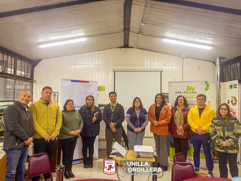 Capacitación Identificación de Peligros y Evaluación de Riesgos impartida por Mutual de Seguridad.
